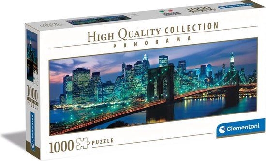 clementoni puzzle 1000 pcs brooklyn bridge