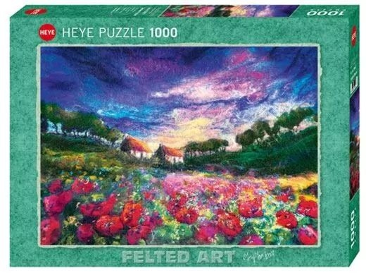 Heye puzzle 1000p - sundown poppies