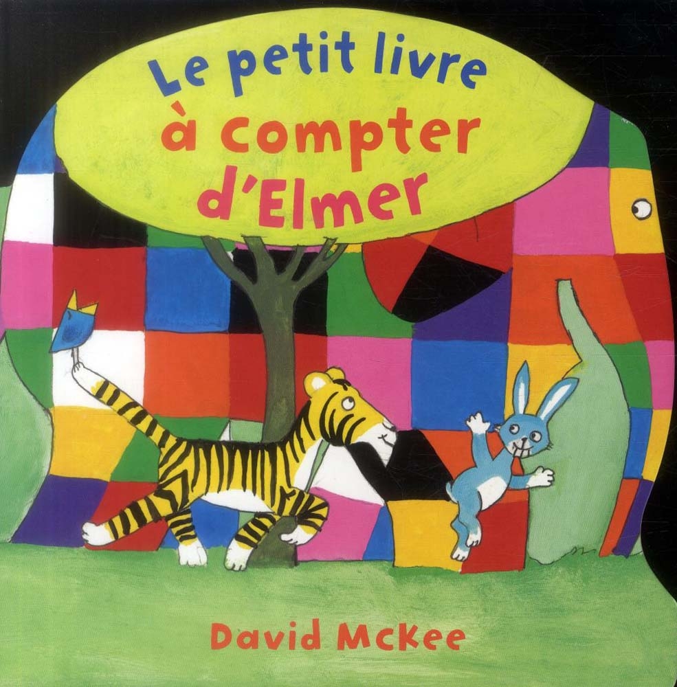 kaleidoscope - le petit livre a compter d'elmer