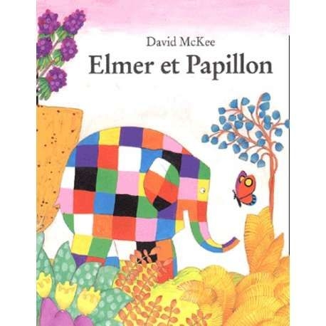 lutin poche - elmer et papillon