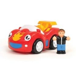 voiture rouge flamme frankie