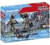 Playmobil city action - équipe des forces spéciales avec bandit