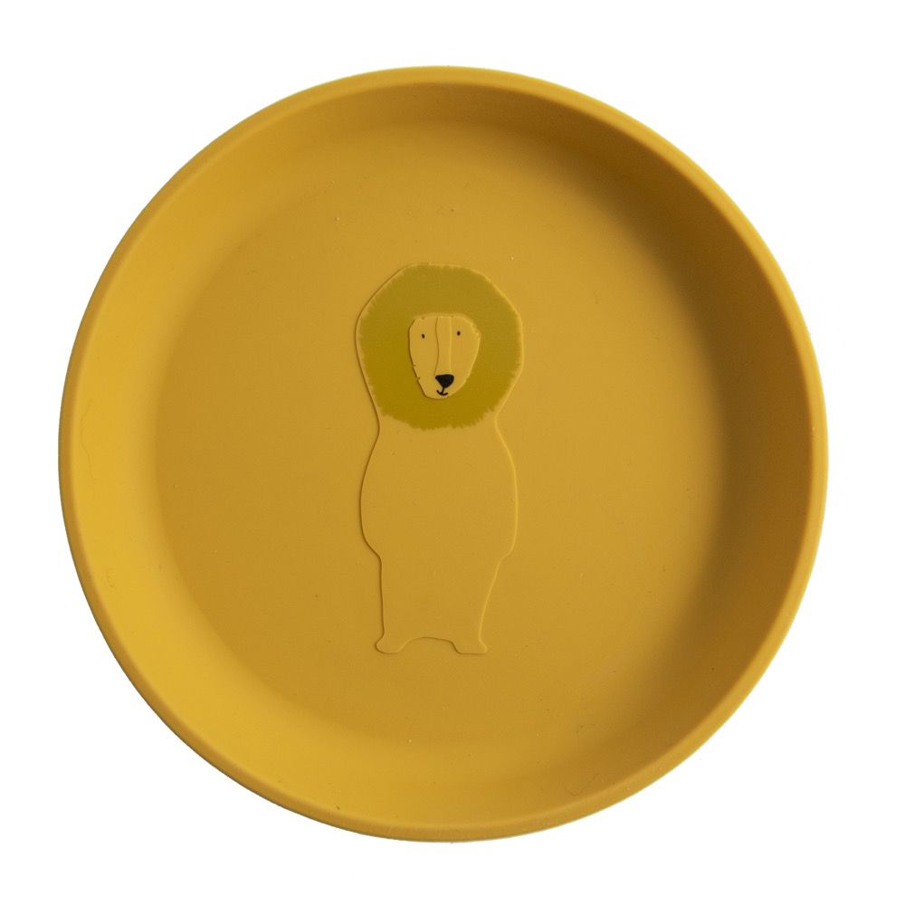 Assiette silicone Mr Lion