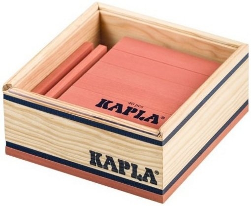 kapla 40 planchettes rose