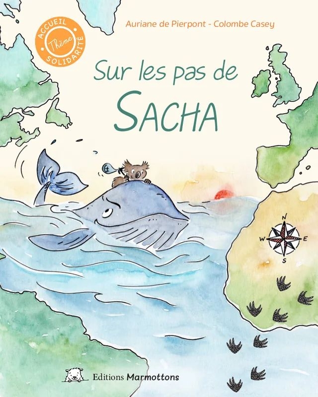 Livre sur les pas de sacha