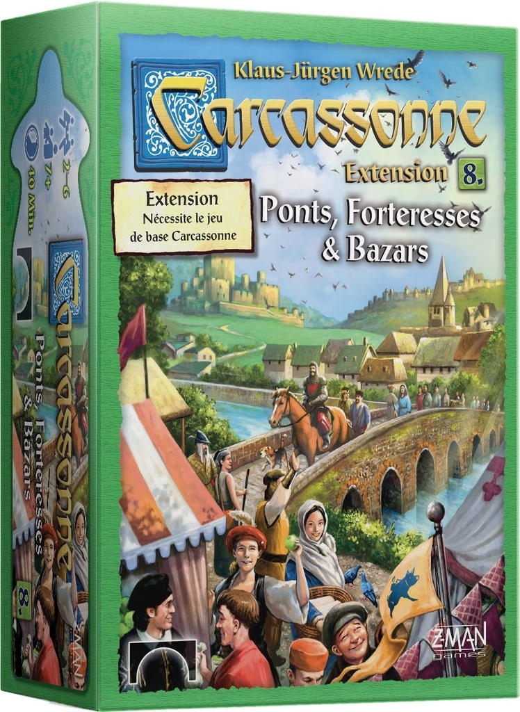 Carcassonne - ext 8 ponts, forteresses & bazars