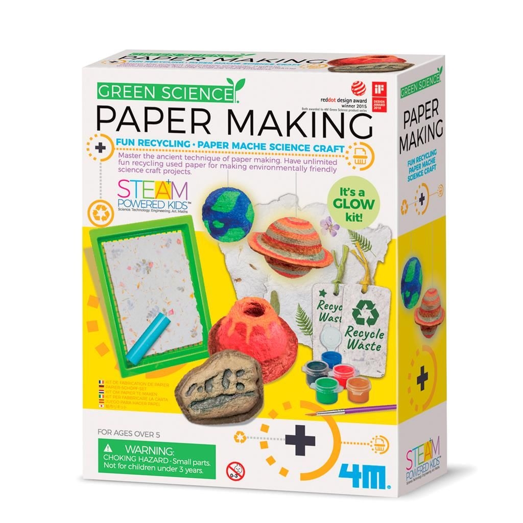 4M Kidzlabs GREEN SCIENCE: FABRICATION DE PAPIER