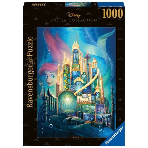 Puzzle 1000pcs - Disney - Château d'Ariel