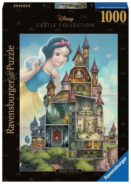 Puzzle 1000pcs - Disney chateau Blanche-Neige