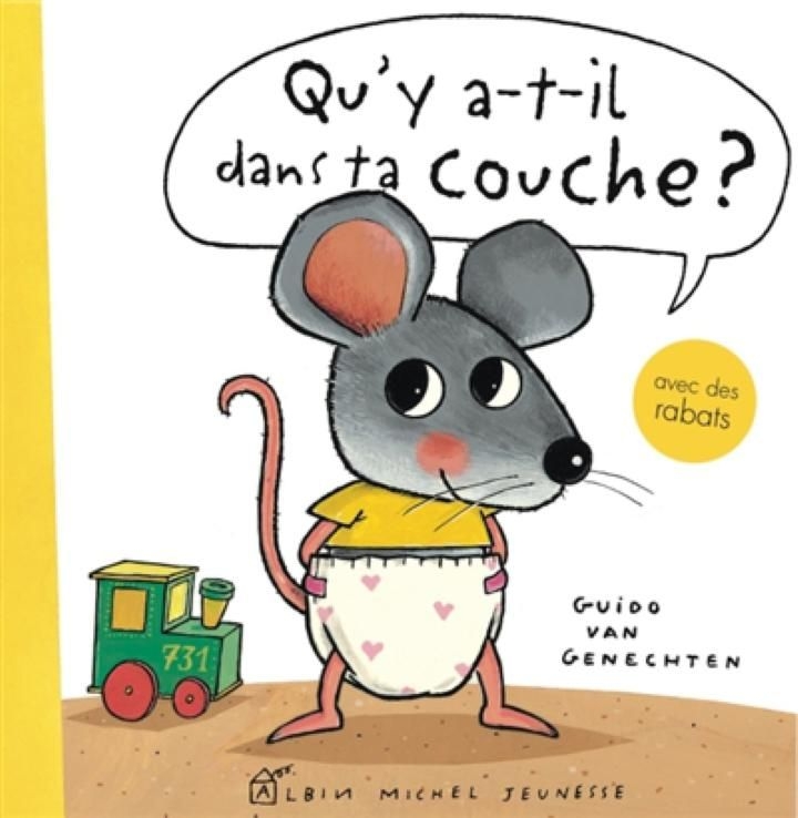 Edition Albin Michel - Qu'y a-t-il dans ta couche ?