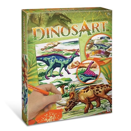 Dinosart - strass par numeros marinia & coralia