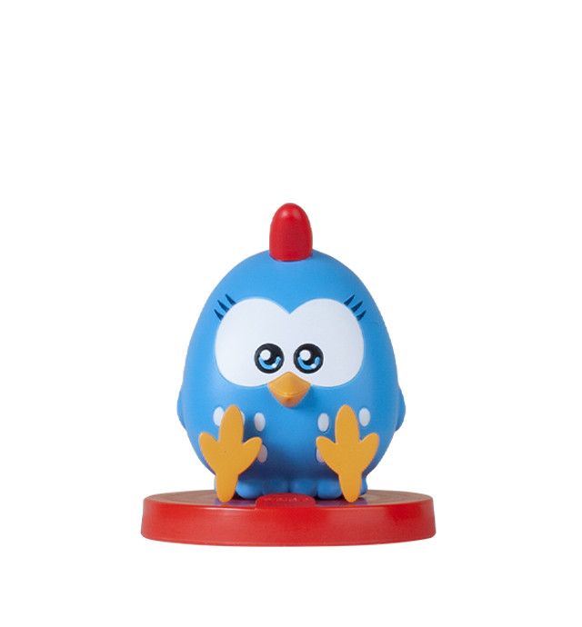 FABA figurine Poulette petit pois