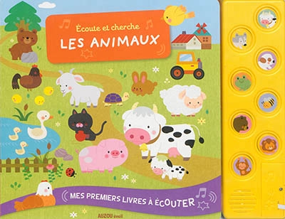 livre a ecouter - ecoute et cherche les animaux