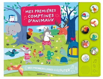 livre a ecouter - mes premieres comptines d animaux