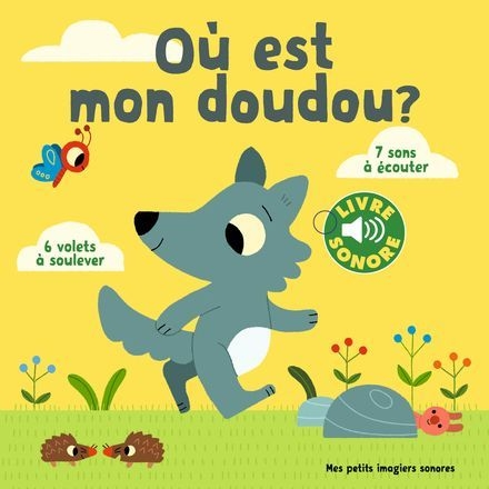 Gallimard - imagier sonore Où est mon doudou?