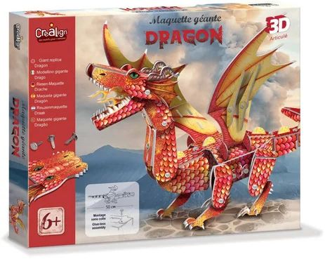 Maquette géante dragon