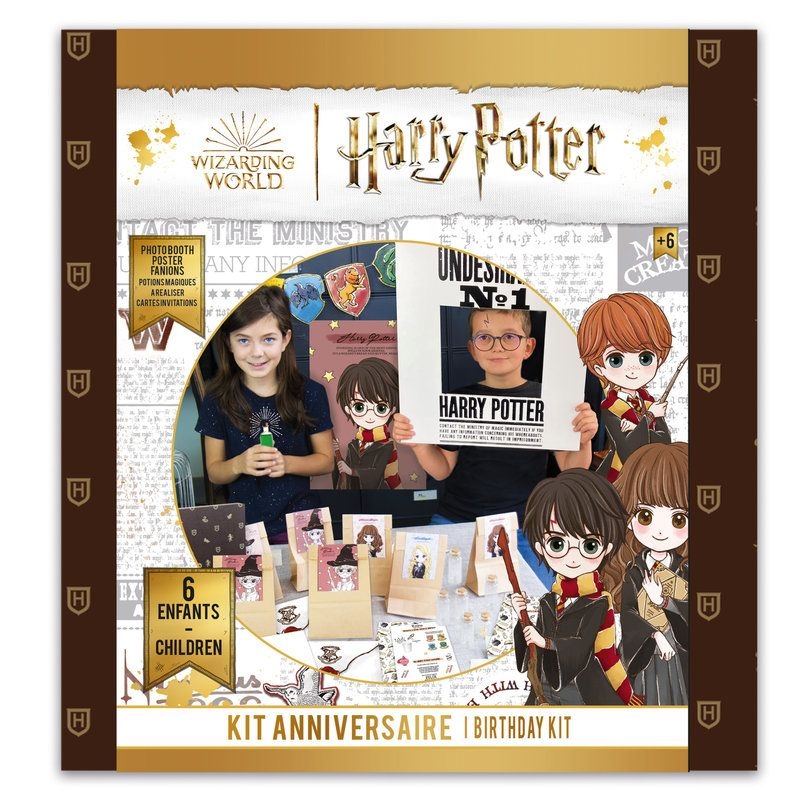 Harry potter kit anniversaire creatif