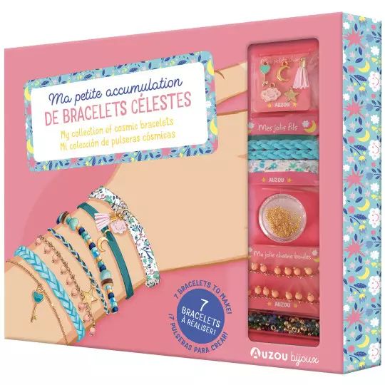 Ma boite à bijoux - Ma petite accumulation de bracelets célestes