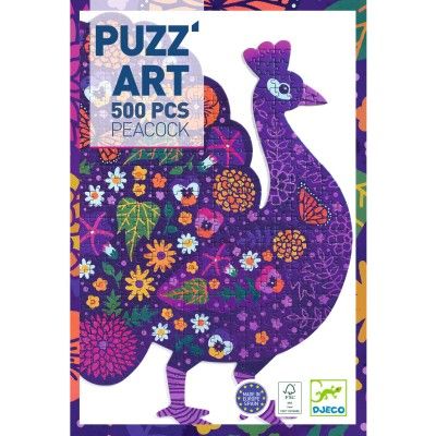 Puzz'art Peacock - 500pcs