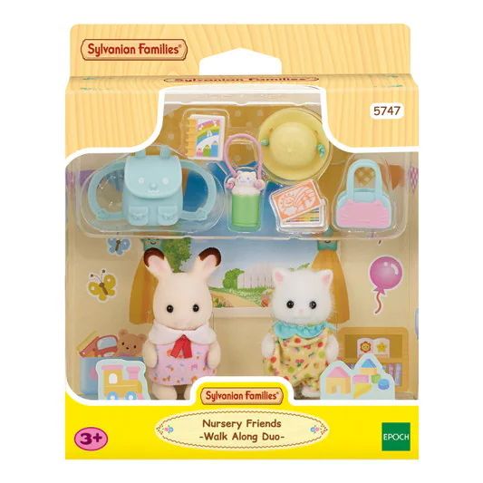 Sylvanian - le duo des bébés en promenade