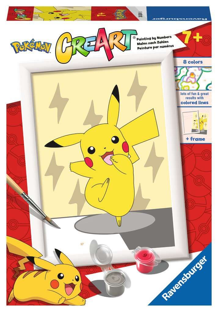 Créart Pikachu pose