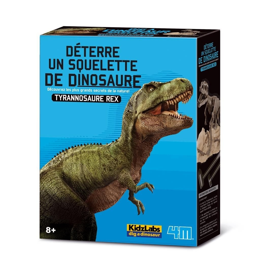 4M science deterre ton dinosaure - tyrannosaure rex