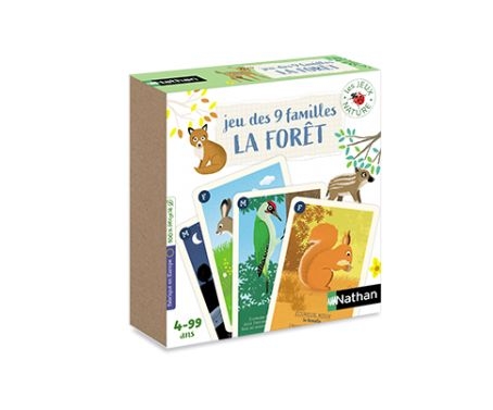 Jeu des 9 familles - La forêt