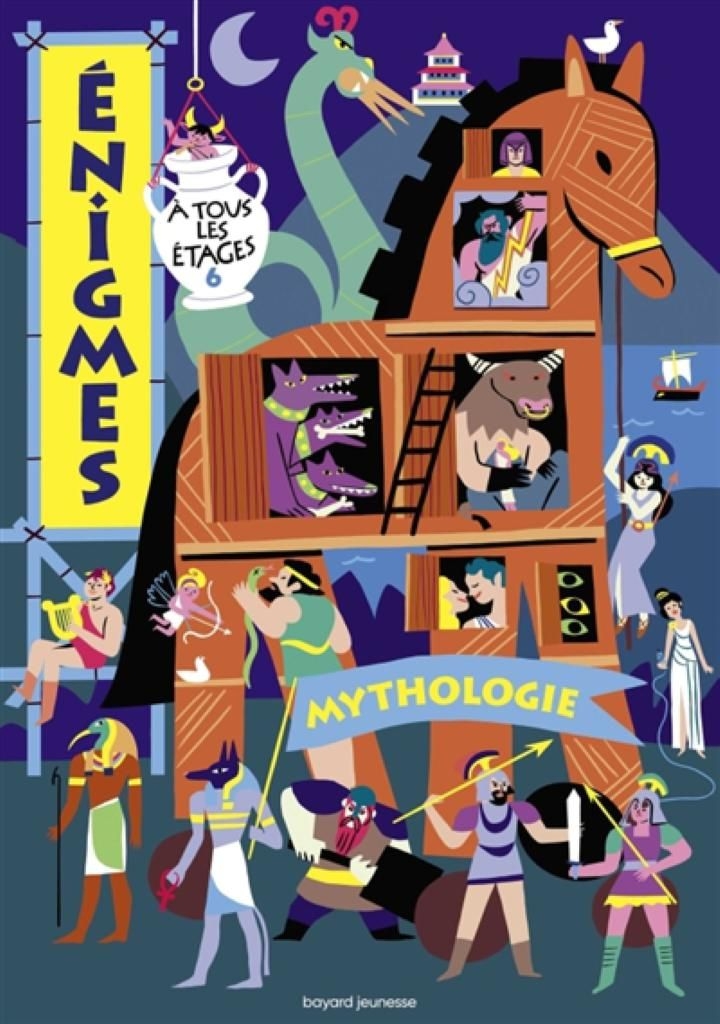 Edition Bayard : Enigme a tous les etages 6 : mythologie