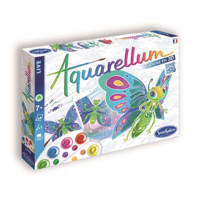 Aquarellum live - insectes