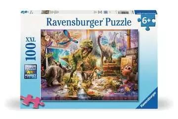 Puzzle 100 pces xxl - dinosaures