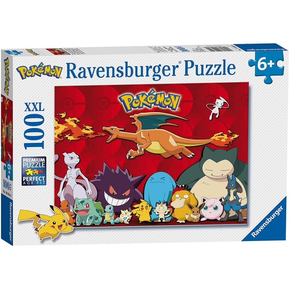 puzzle 100 pcs - pokemon