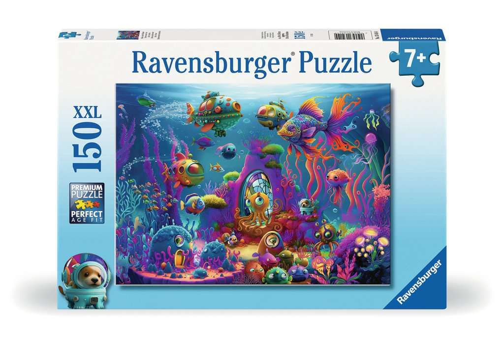 Puzzle 150 pcs xxl - aliens sous l'eau