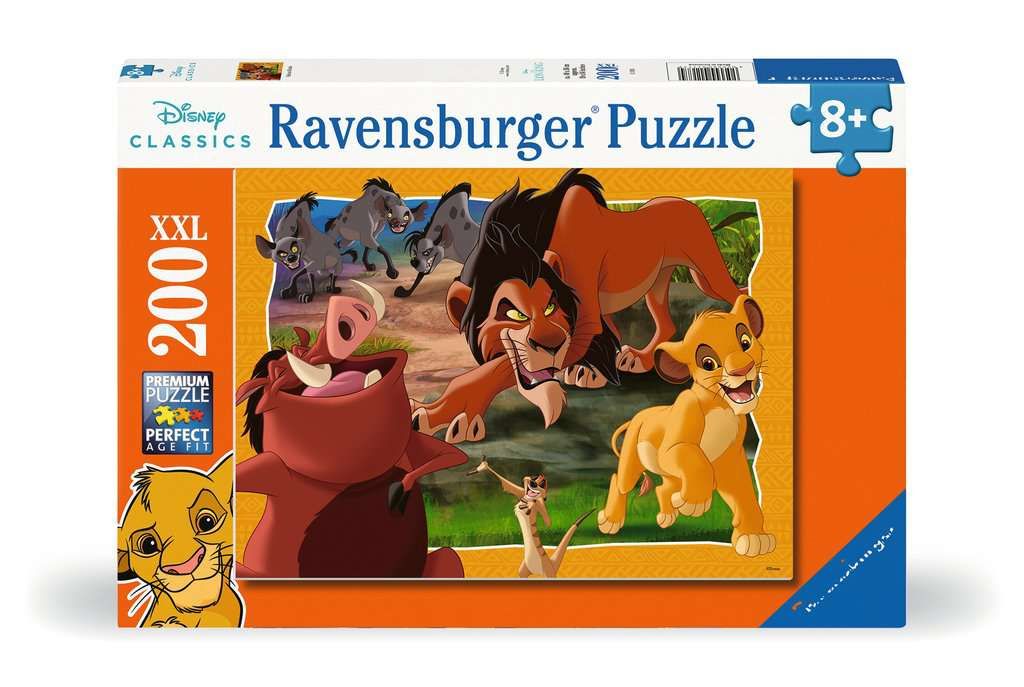 Puzzle 200 pces XXL - Le roi Lion Hakuna Matata