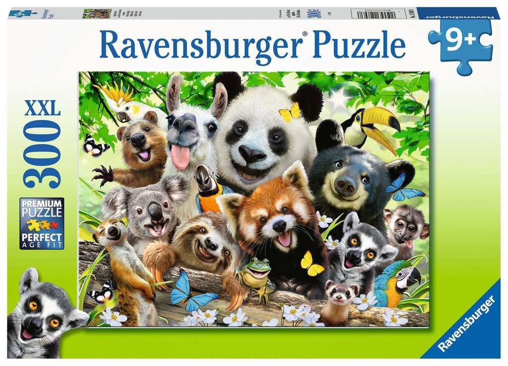 Puzzle 300 pces XXL - Le selfie des animaux sauvages