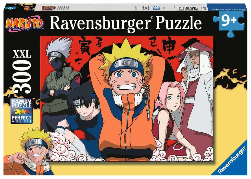 Puzzle 300 pcs - les aventures de naruto