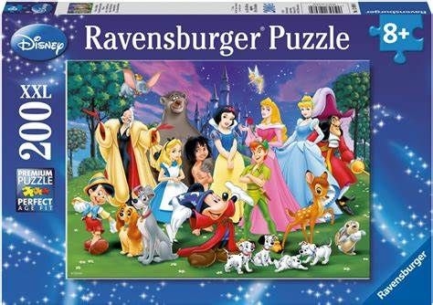 Puzzle les grands personnages Disney 200pc