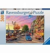 puzzle 500 pieces promenade a paris