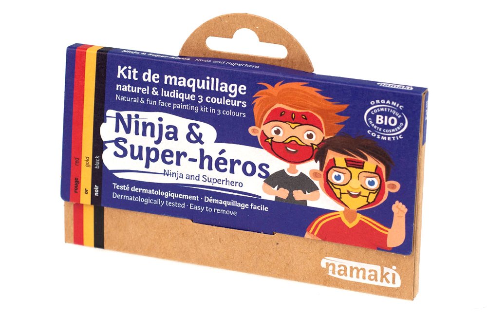 namaki - maquillage 3 coul - ninja et super heros