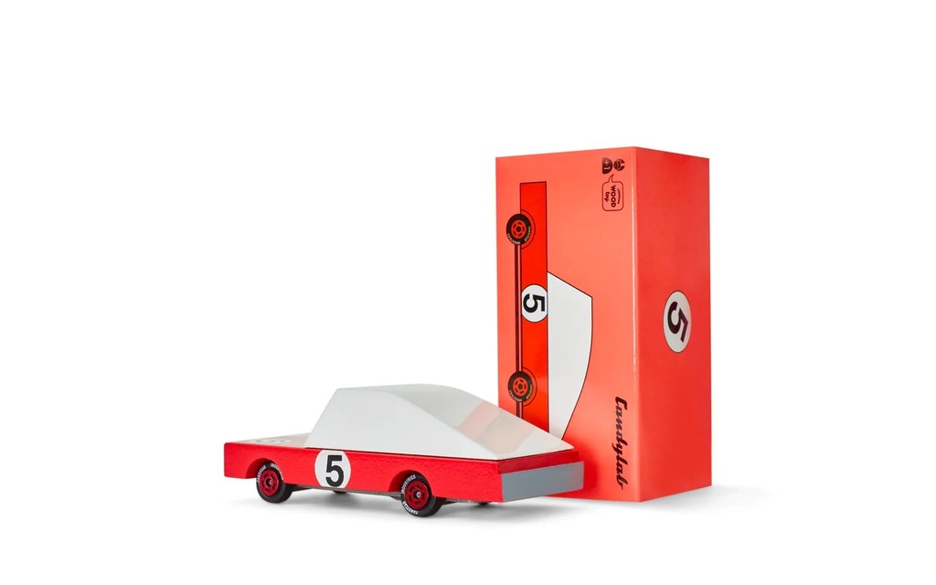 Candycar - red racer voiture de course rouge