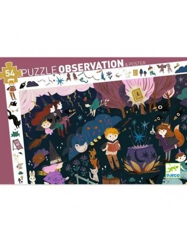 Puzzle observation 54 pieces - Apprentis sorciers