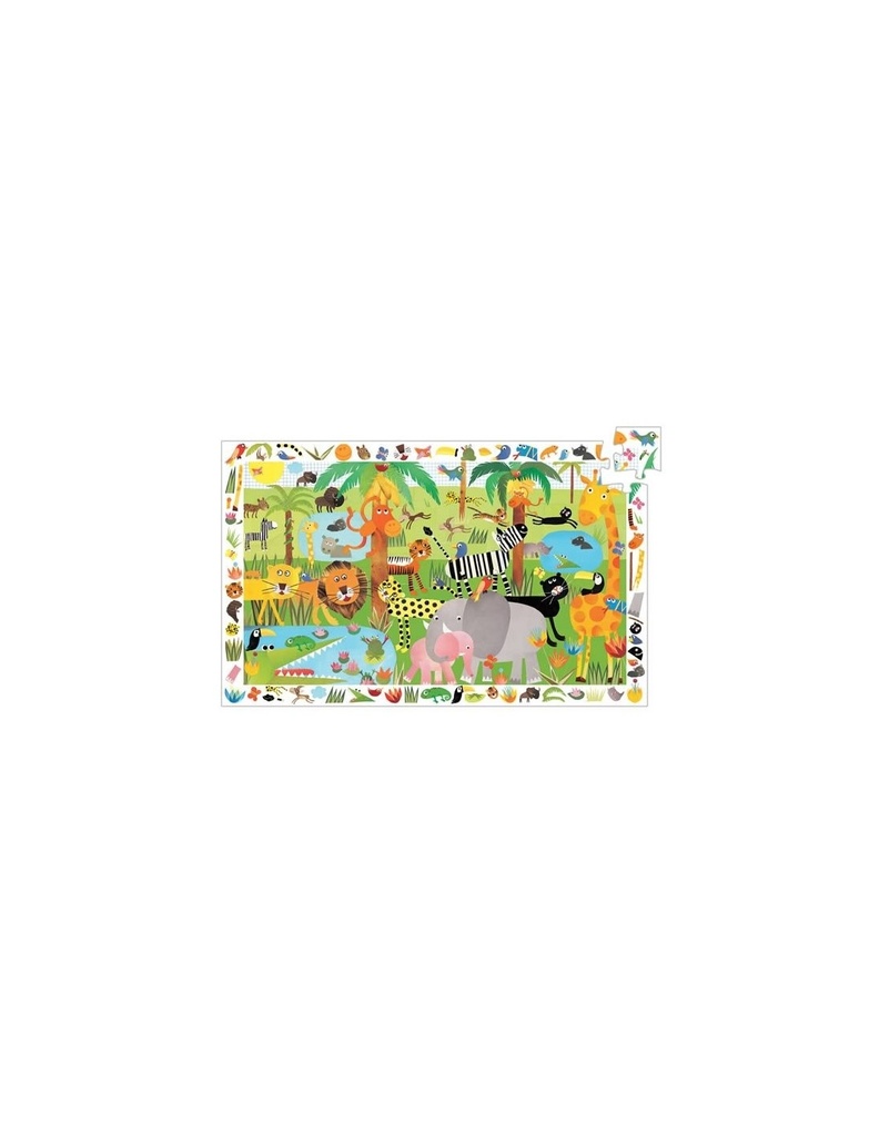 puzzle observation 35 pcs - la jungle