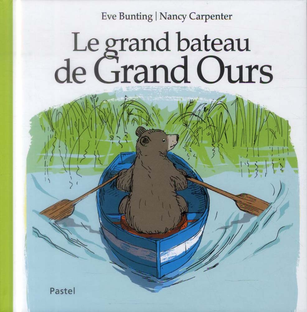 pastel - le grand bateau de grand ours