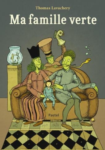 Pastel - ma famille verte