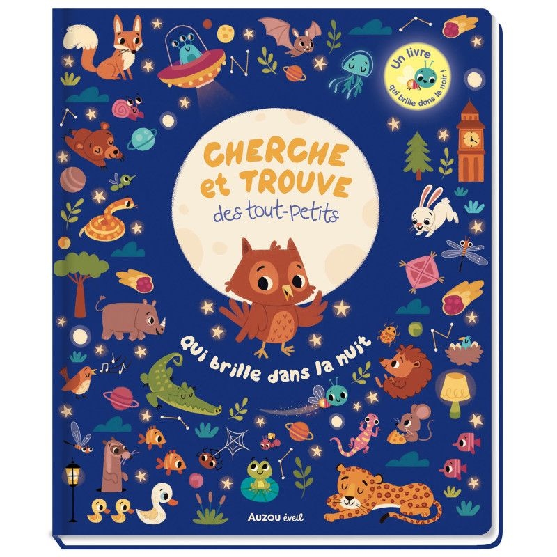 Cherche et trouve des tout-petits - qui brille dans la nuit