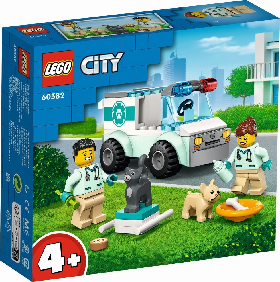 Lego City - intervention du véhicule vétérinaire