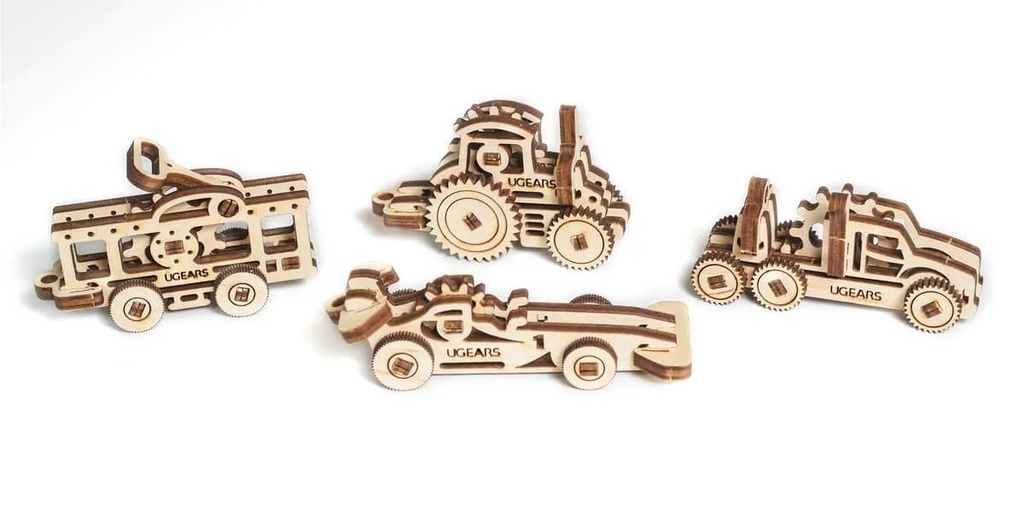 Ugears Mini modele fidget voitures