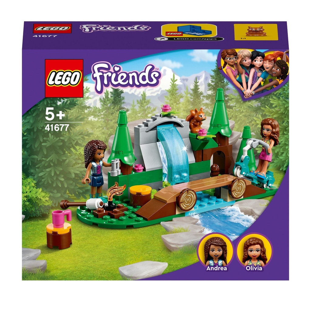 Lego friends - la cascade dans la foret