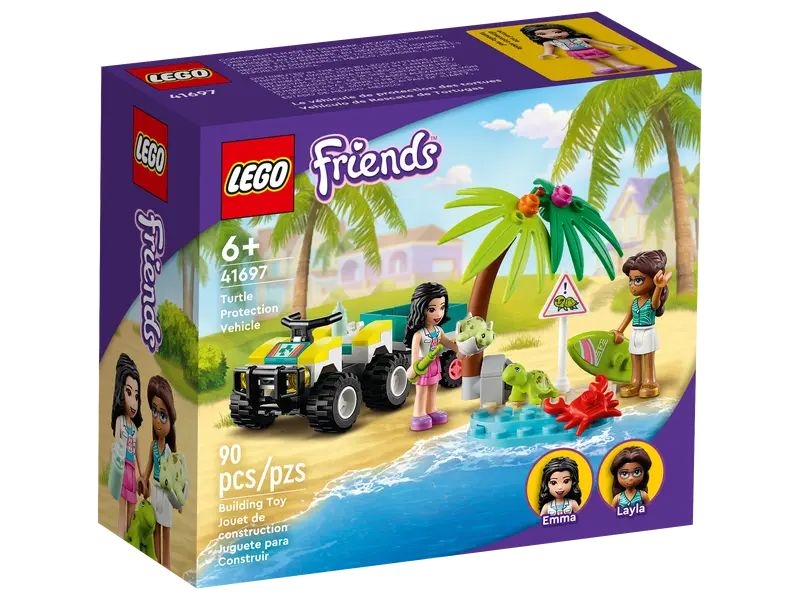 Lego friends - Le véhicule de protection des tortues