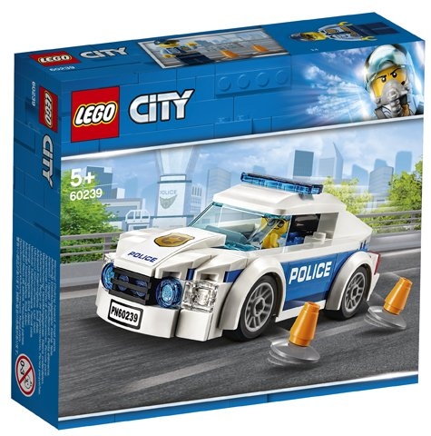 Lego city - voiture patrouille de la police