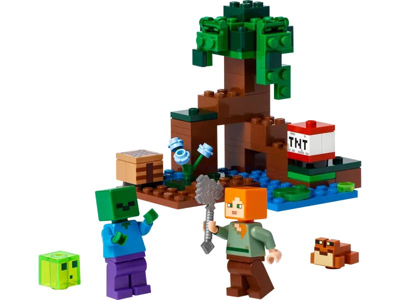 Lego Minecraft - Aventures dans le marais